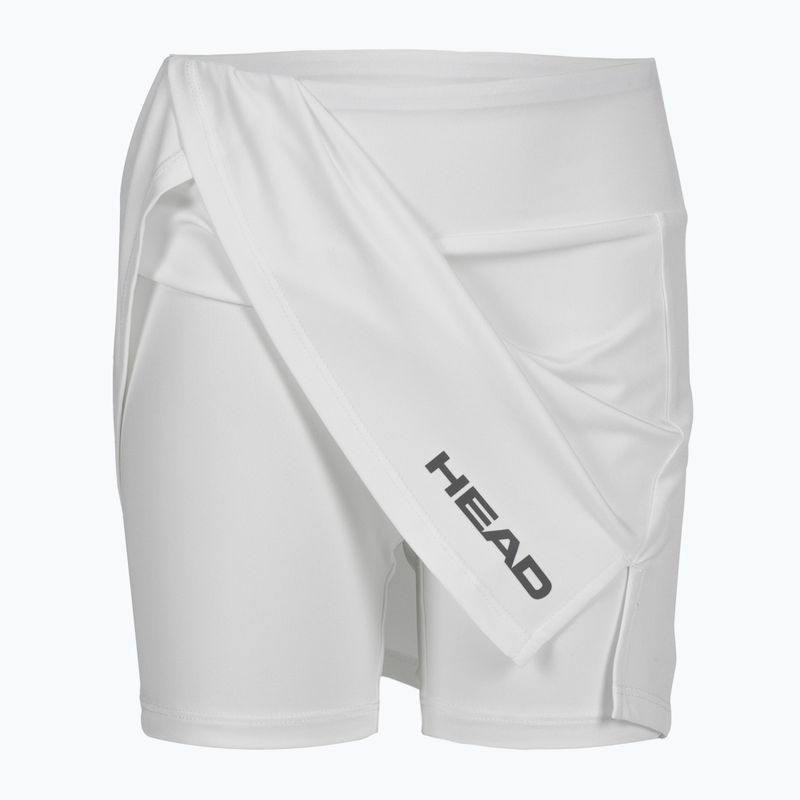 Spódnica tenisowa dziecięca HEAD Club Basic Skort Jr white 5