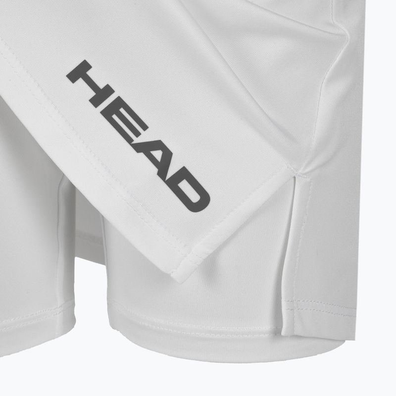 Spódnica tenisowa dziecięca HEAD Club Basic Skort Jr white 6