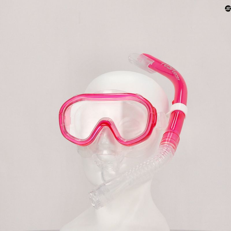 Zestaw do nurkowania dziecięcy TUSA Kleio Mini Fit pink 8