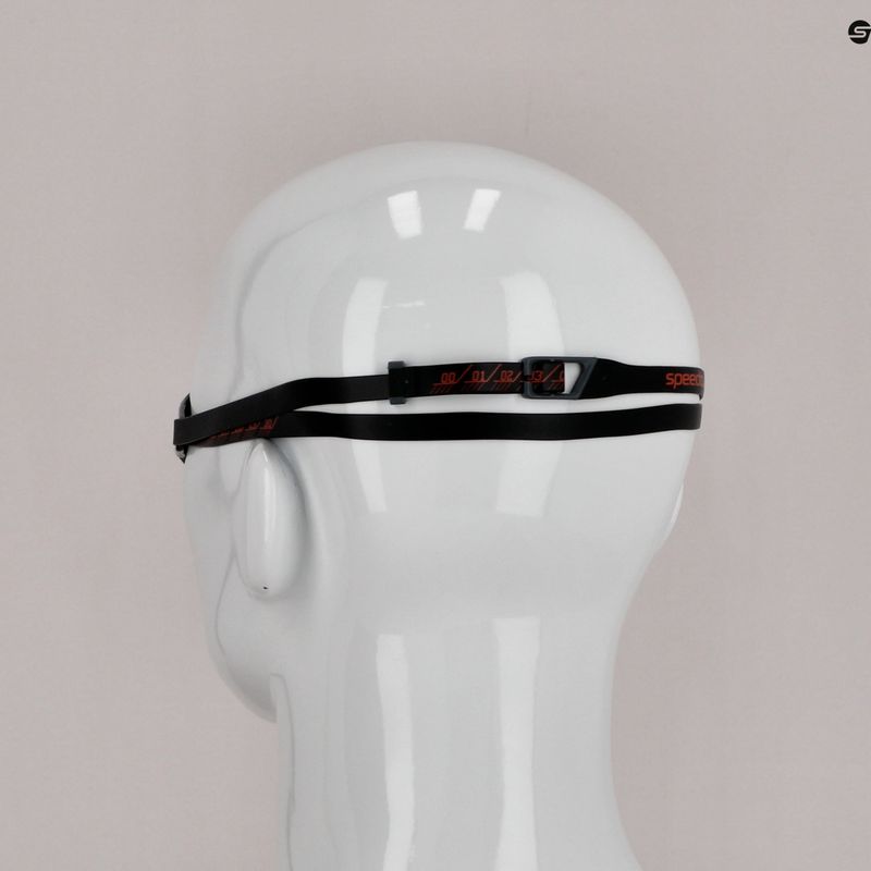 Okulary do pływania Speedo Fastskin Hyper Elite Mirror black/oxid grey/fire gold 7
