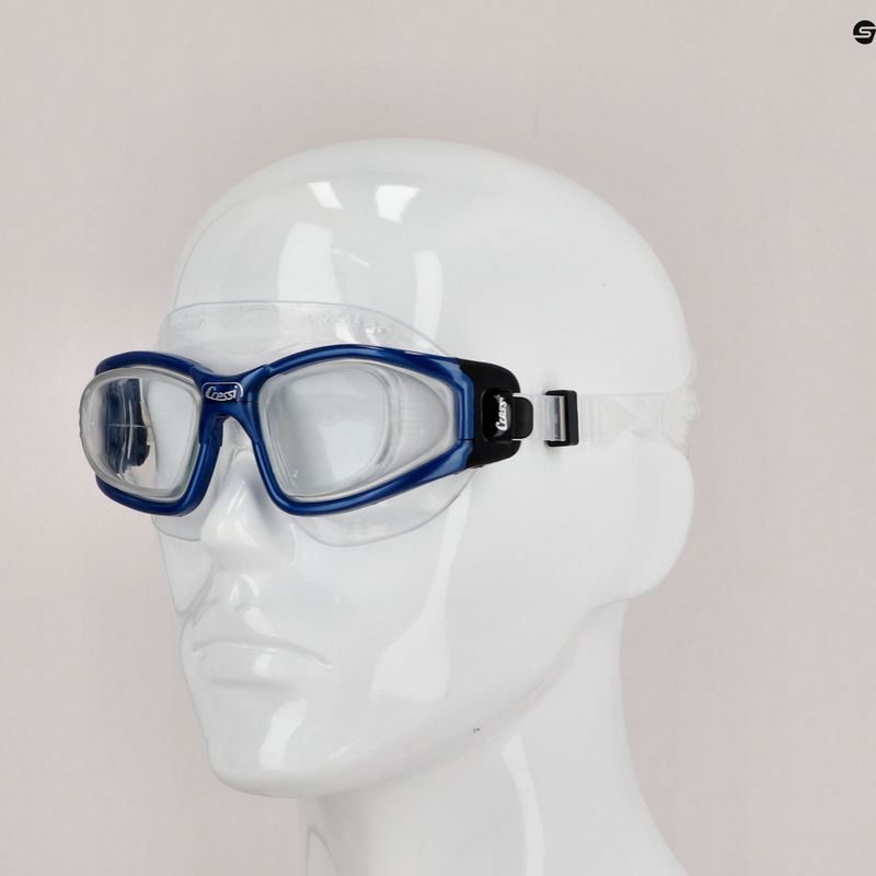 Maska do pływania Cressi Galileo blue metal 7