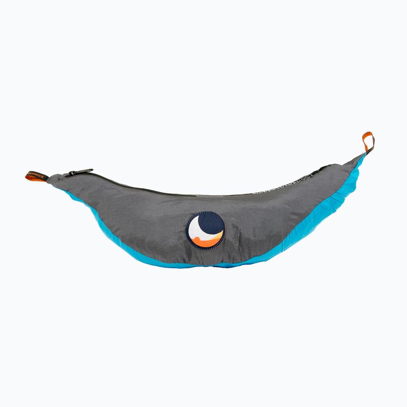 Hamak turystyczny dwuosobowy Ticket To The Moon King Size aqua/dark grey 2