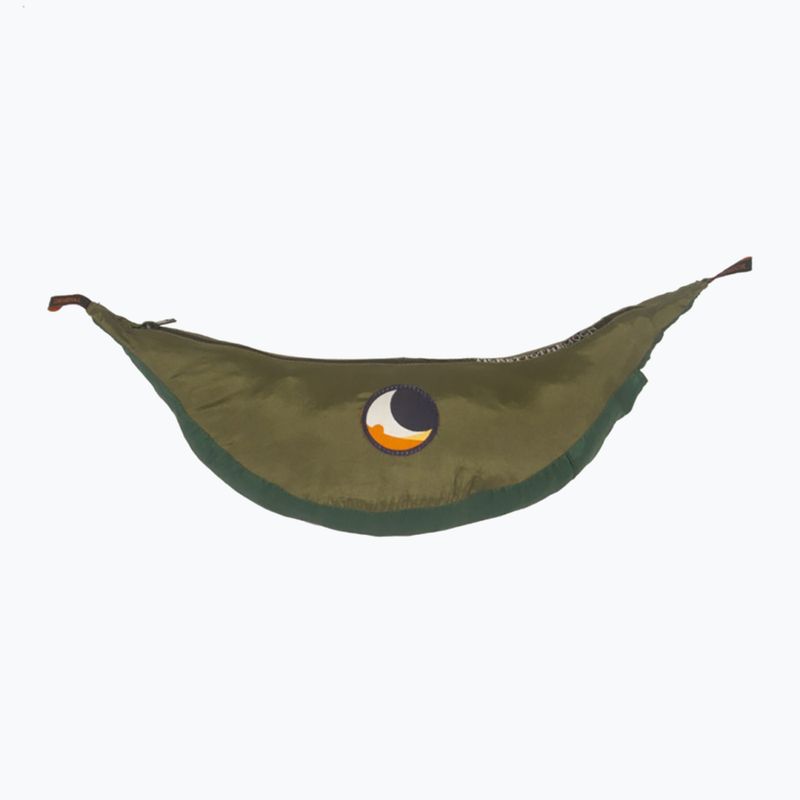 Hamak turystyczny dwuosobowy Ticket To The Moon King Size dark green/army green 2