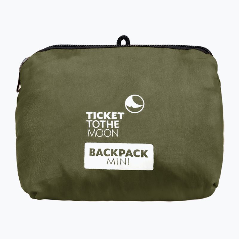 Plecak Ticket To The Moon Mini 15 l green/khaki 2