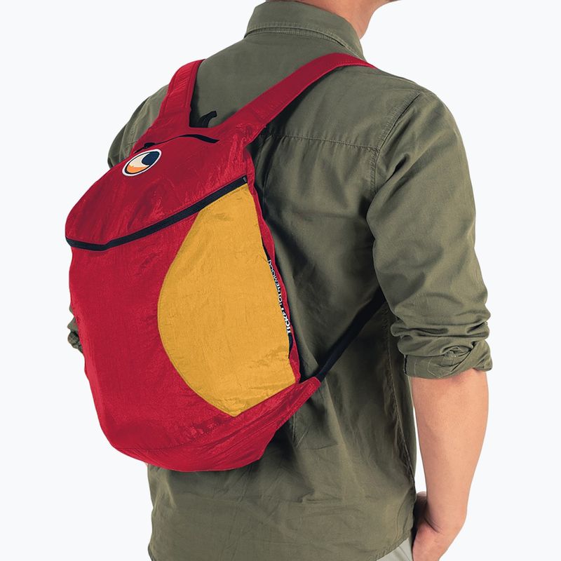 Plecak Ticket To The Moon Mini 15 l burgundy/dark yellow 6