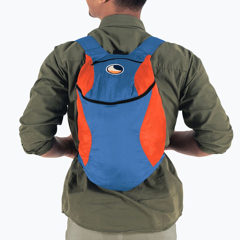 Plecak turystyczny Ticket To The Moon Mini Backpack 15 l royal blue/orange 3