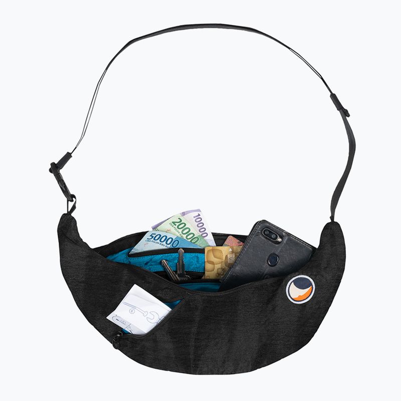 Saszetka na ramię Ticket To The Moon Upcycled Sling black 4