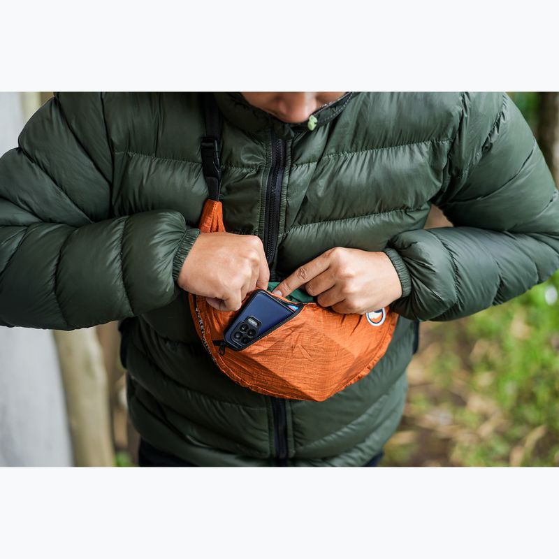 Saszetka na ramię Ticket To The Moon Upcycled Sling terracotta 6