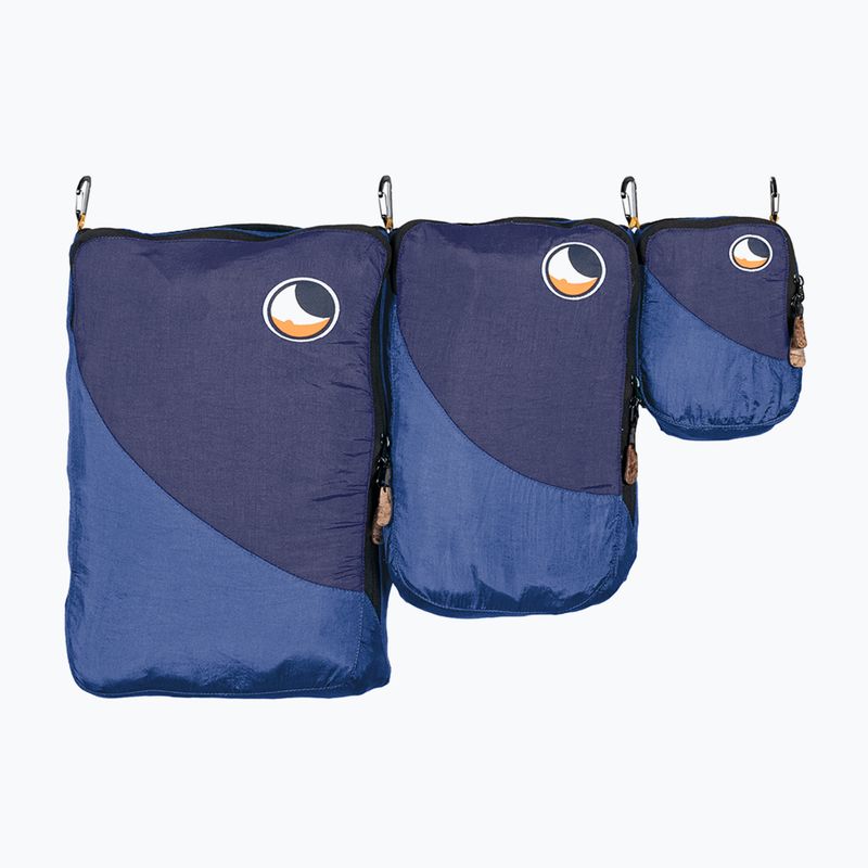 Zestaw organizerów Ticket To The Moon Travel Cube Set 3 szt. royal blue/navy blue