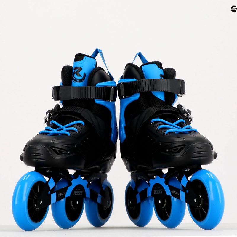 Rolki dziecięce Roces Yep 3X90 TIF black/astro blue 10