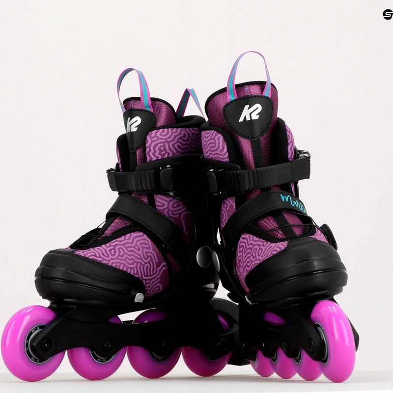 Rolki dziecięce K2 Marlee Boa purple/black 10