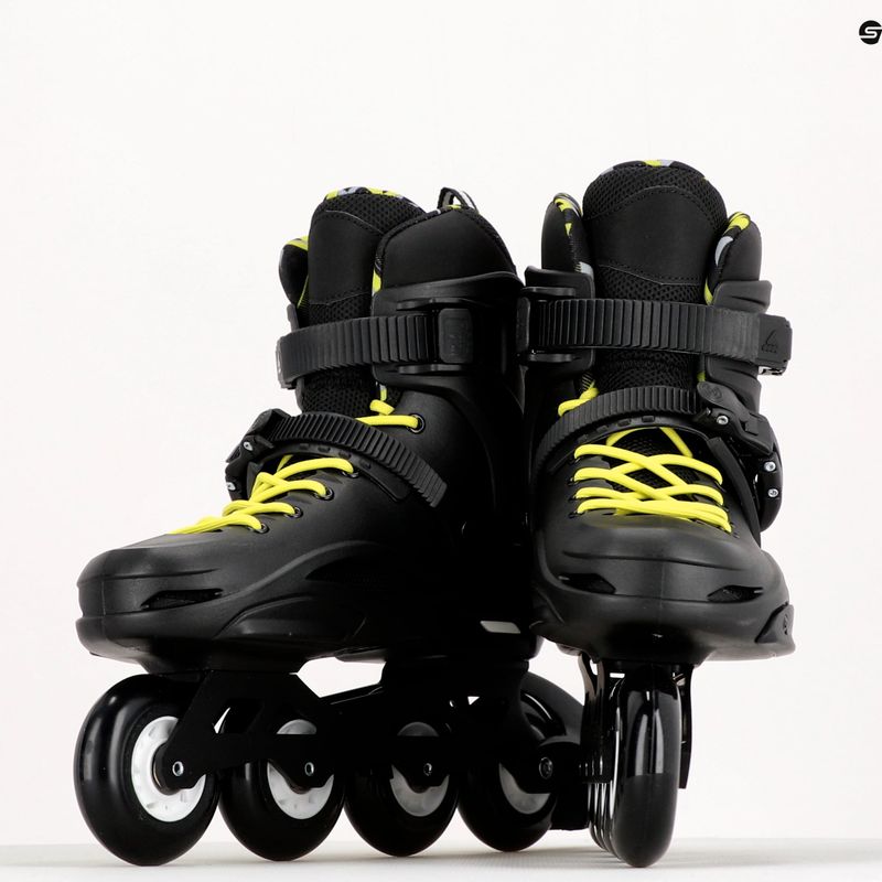 Rolki męskie Rollerblade RB Cruiser black/neon yellow 14