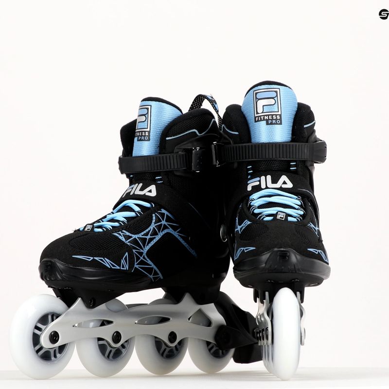 Rolki  damskie FILA Legacy Pro 84 black/light blue 9