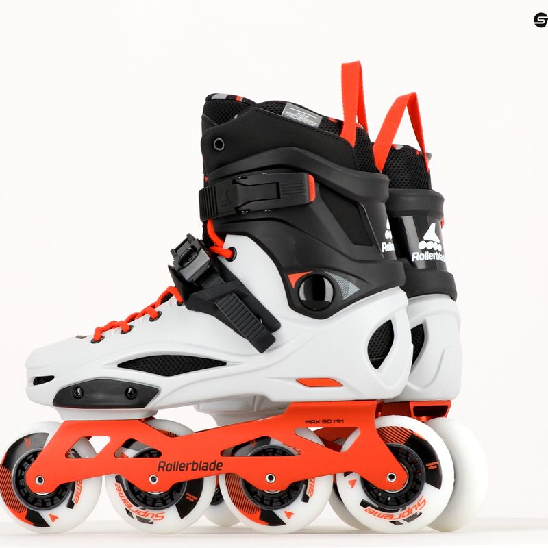 Rolki męskie Rollerblade RB PRO X grey/warm red 14