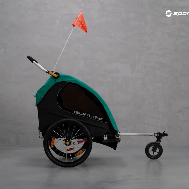Przyczepka rowerowa Burley Encore X turquoise 14