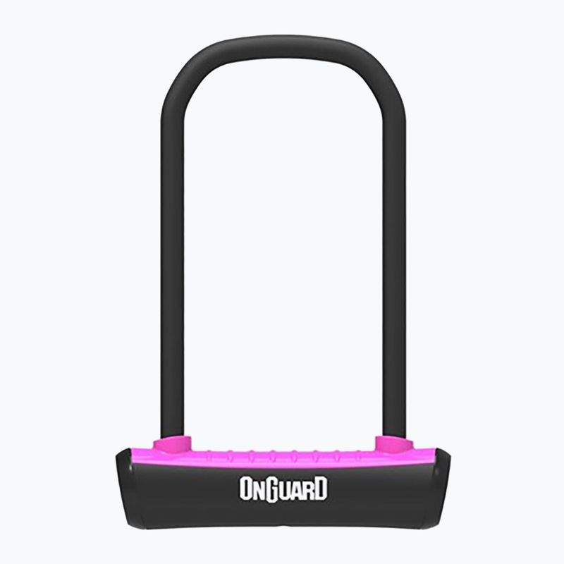 Zapięcie rowerowe OnGuard Neon 8152PN U-Lock black/pink