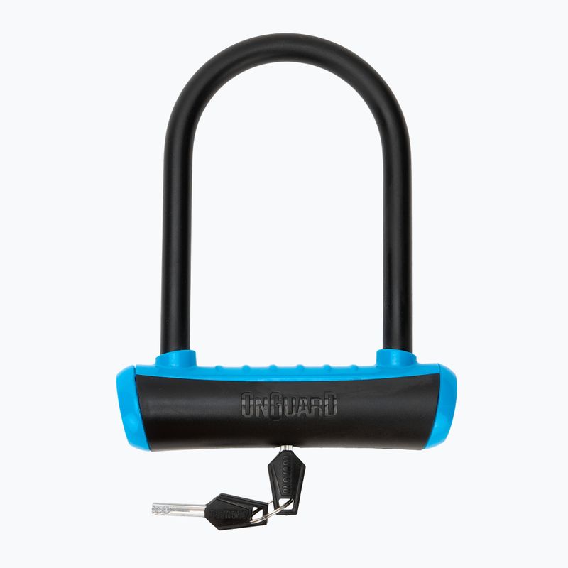Zapięcie rowerowe OnGuard Neon 8155BU U-Lock black/blue 2