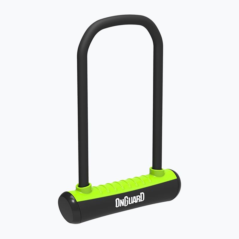 Zapięcie rowerowe OnGuard Neon 8155GR U-Lock black/green 2