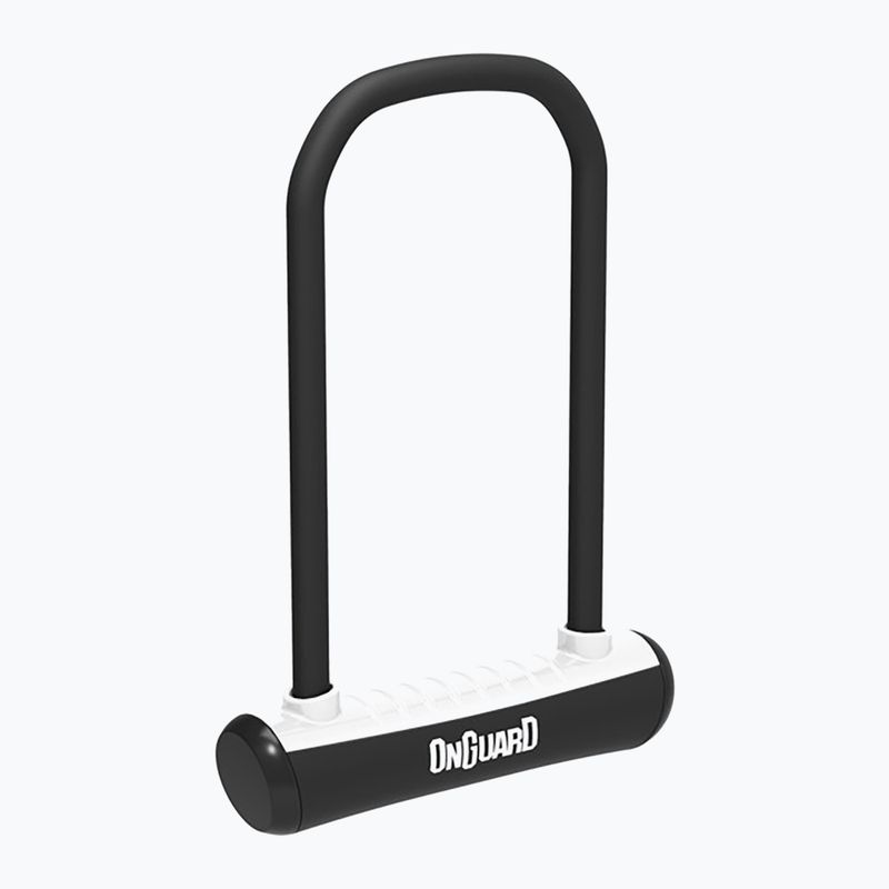 Zapięcie rowerowe OnGuard Neon 8155WH U-Lock black/white 2