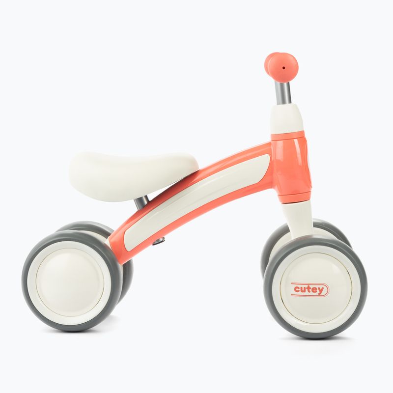 Rowerek biegowy czterokołowy Qplay Cutey pink 2
