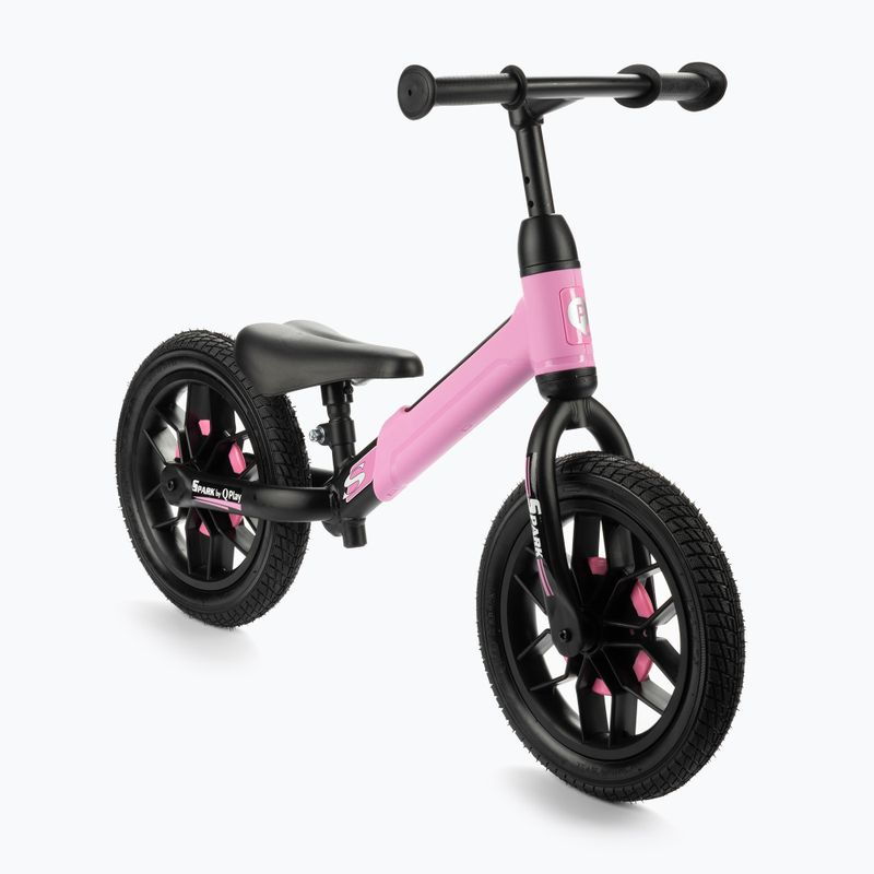 Rowerek biegowy Qplay Spark pink 2