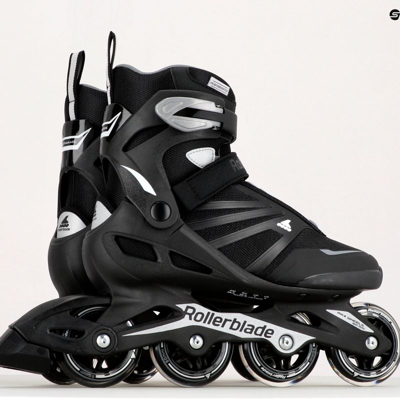 Rolki męskie Rollerblade Zetrablade black/silver 11