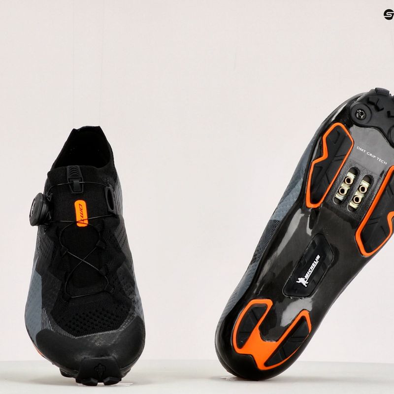 Buty rowerowe MTB męskie DMT KM1 black/grey 11