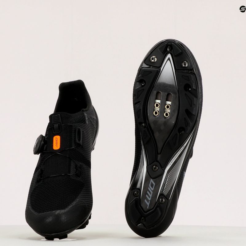 Buty rowerowe MTB męskie DMT KM3 black/black 11