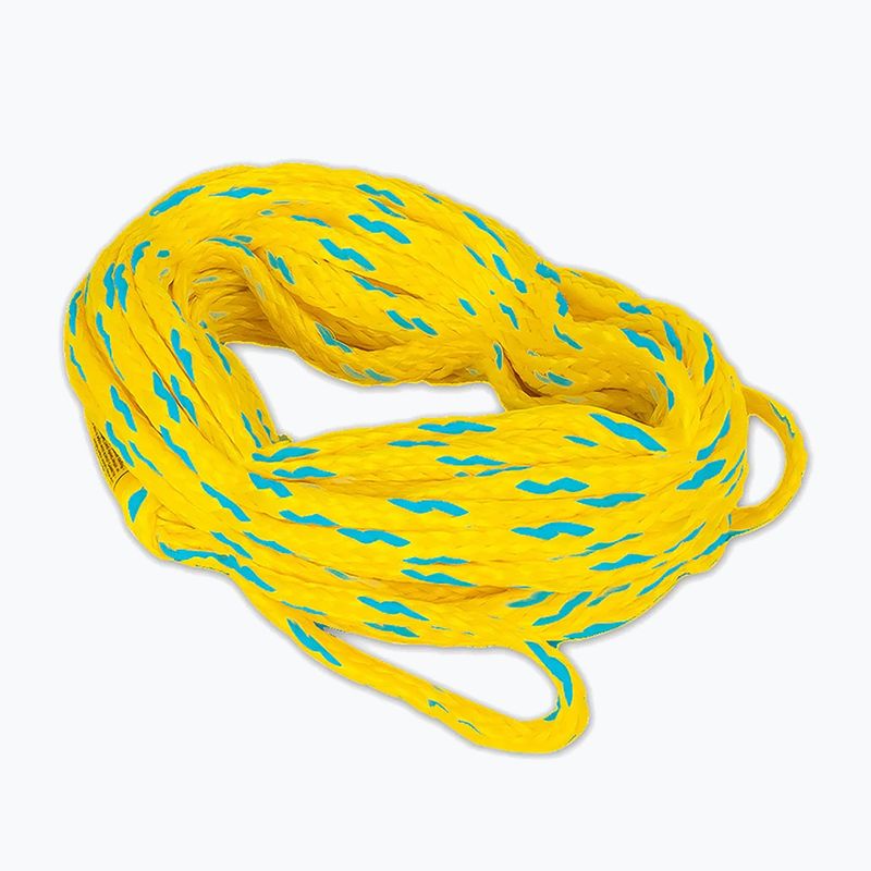 Lina do holowania O'Brien Rope 4P Tube yellow/aqua