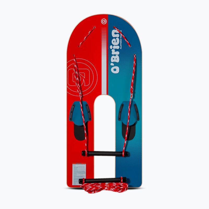 Zestaw nart wodnych dla dzieci O'Brien Platform Trainer Waterski red/blue