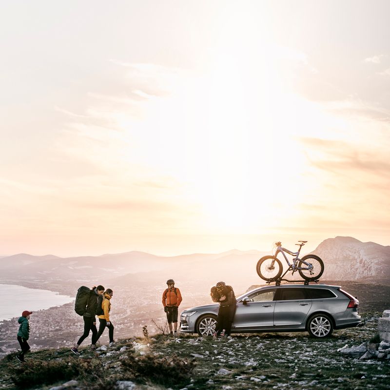 Bagażnik rowerowy dachowy Thule ProRide black 15