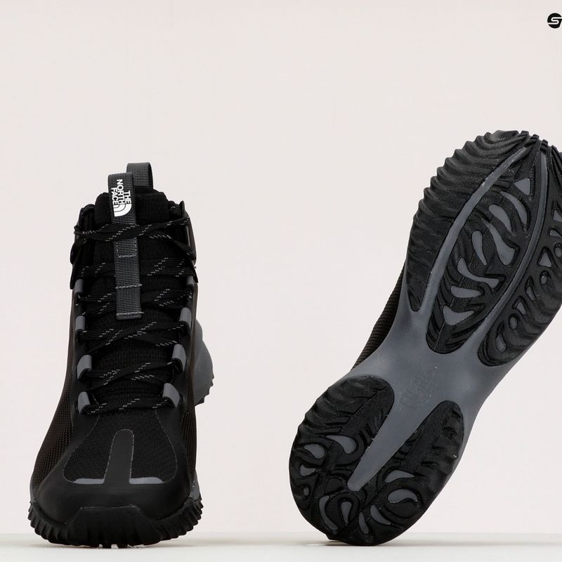 Buty turystyczne  męskie The North Face Wayroute Mid Futurelight black/vanadis grey 9