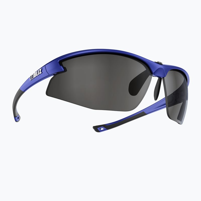 Okulary przeciwsłoneczne Bliz Motion matt metallic blue/smoke silver mirror 2