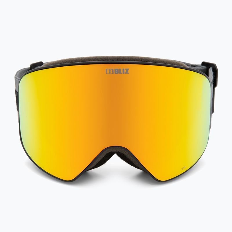 Gogle narciarskie Bliz Flow matt black/brown gold multi/yellow 3