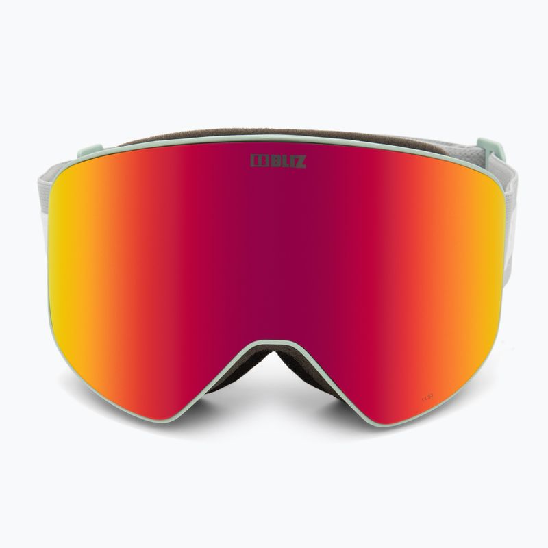 Gogle narciarskie Bliz Flow matt light grey/brown red multi/pink 3