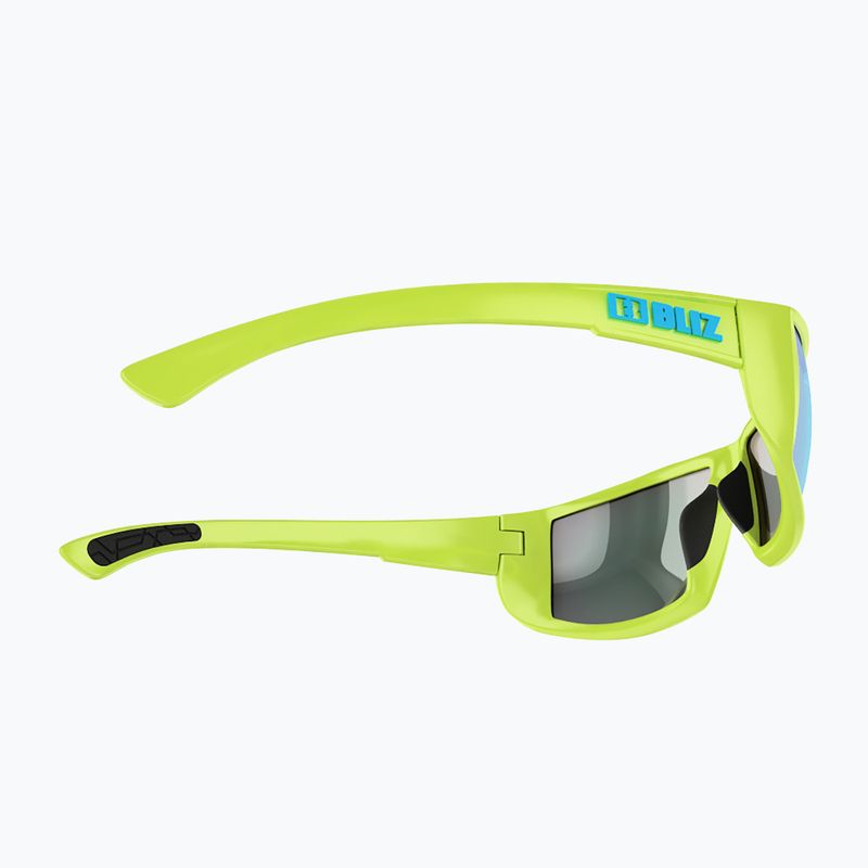 Okulary przeciwsłoneczne Bliz Drift matt limegreen/smoke blue multi 8