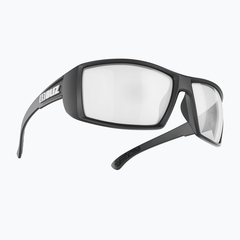 Okulary przeciwsłoneczne Bliz Drift Polarized matt black/brown silver mirror 2