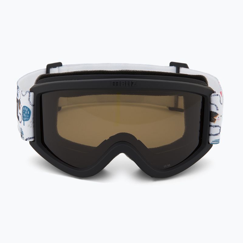 Gogle narciarskie dziecięce Bliz Pixie Jr black/brown 2