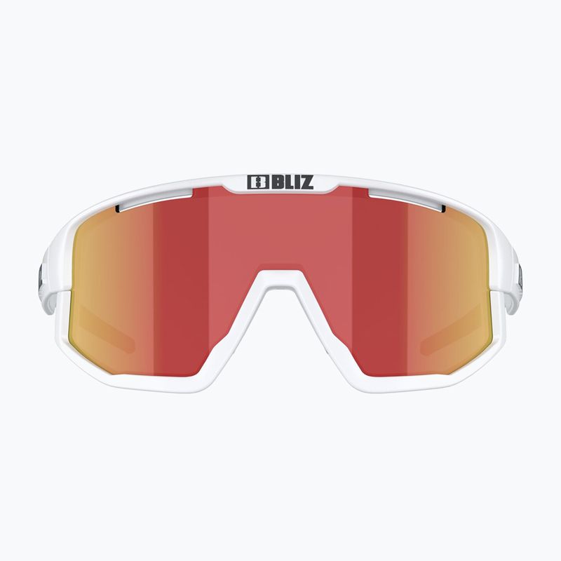 Okulary przeciwsłoneczne Bliz Fusion matt white/smoke red multi 6