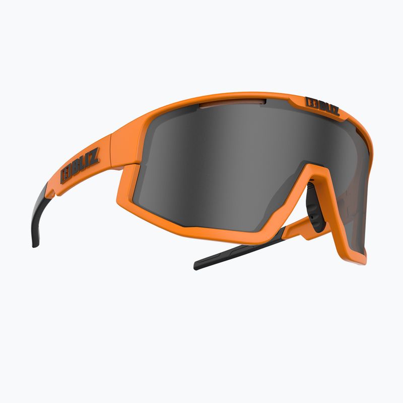 Okulary przeciwsłoneczne Bliz Fusion matt neon orange/smoke 2