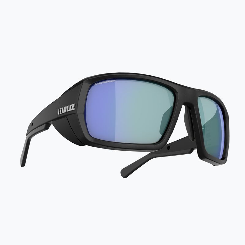 Okulary przeciwsłoneczne Bliz Peak Nano Optics Photochromic matt black/brown blue multi 2