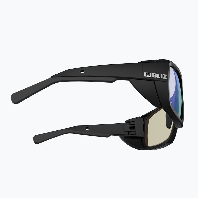 Okulary przeciwsłoneczne Bliz Peak Nano Optics Photochromic matt black/brown blue multi 5