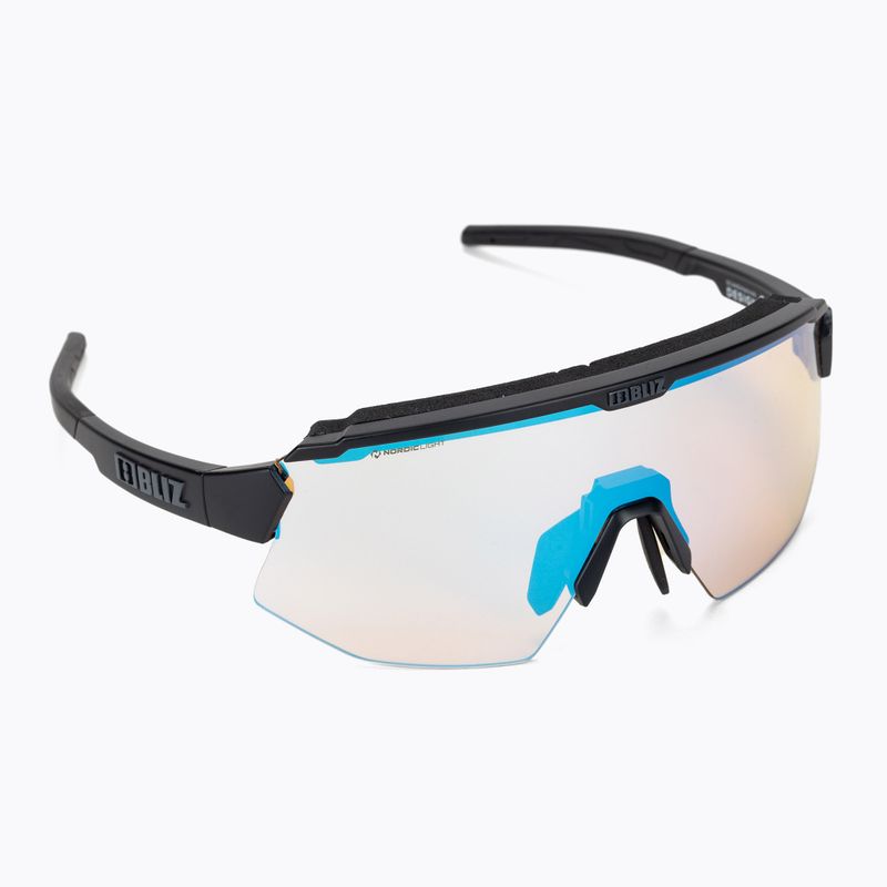 Okulary przeciwsłoneczne Bliz Breeze Nano Optics Nordic Light matt black/coral/orange blue multi