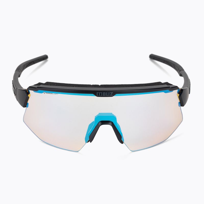 Okulary przeciwsłoneczne Bliz Breeze Nano Optics Nordic Light matt black/coral/orange blue multi 3