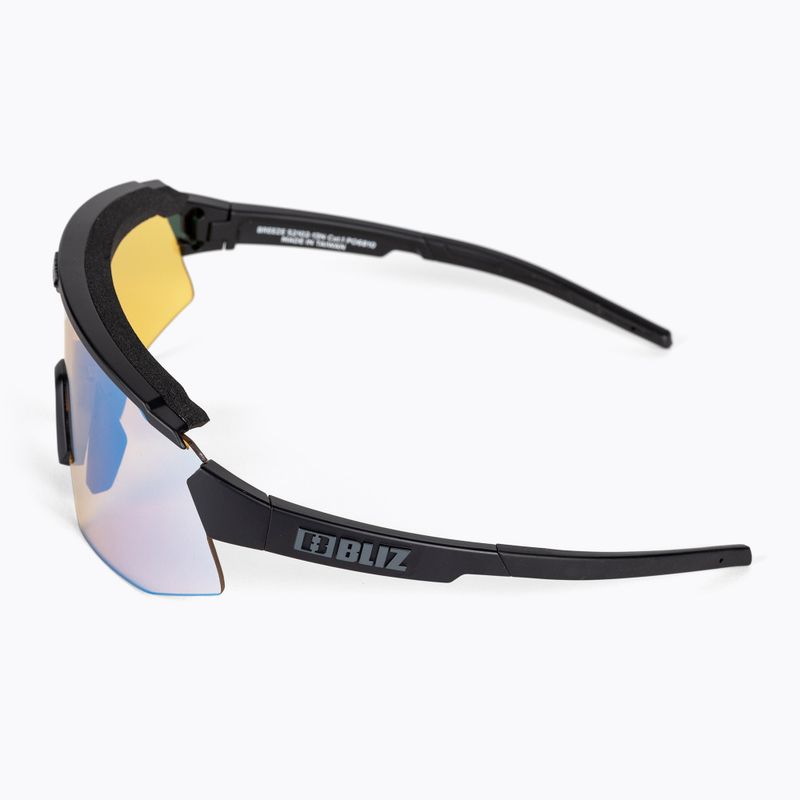 Okulary przeciwsłoneczne Bliz Breeze Nano Optics Nordic Light matt black/coral/orange blue multi 4