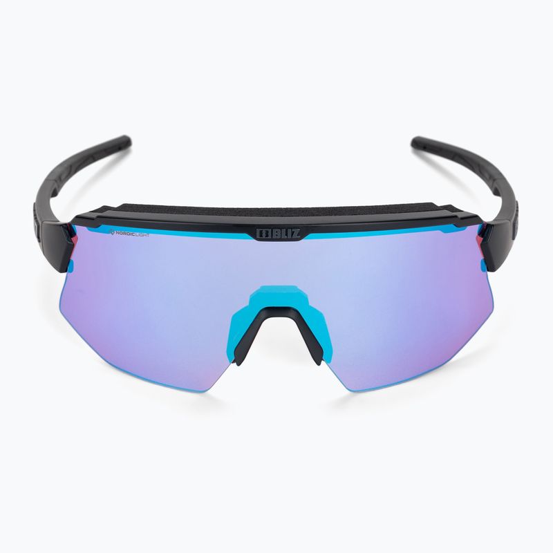 Okulary przeciwsłoneczne Bliz Breeze Nano Optics Nordic Light matt black/begonia/violet blue multi 3