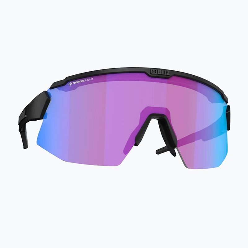 Okulary przeciwsłoneczne Bliz Breeze Nano Optics Nordic Light matt black/begonia/violet blue multi 9