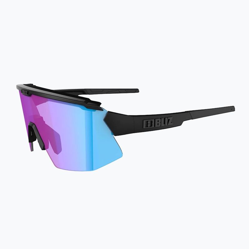 Okulary przeciwsłoneczne Bliz Breeze Nano Optics Nordic Light matt black/begonia/violet blue multi 10