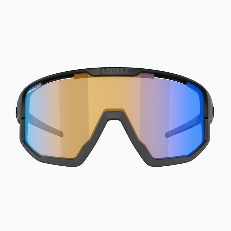 Okulary przeciwsłoneczne Bliz Vision Nano Optics Nordic Light matt black/light coral/orange blue 5
