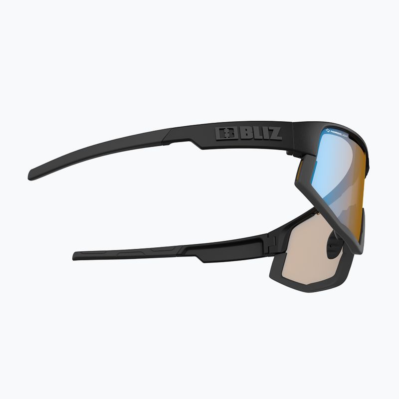 Okulary przeciwsłoneczne Bliz Vision Nano Optics Nordic Light matt black/light coral/orange blue 6